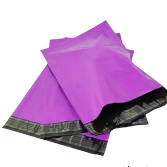 💜3\$30 20 PurplePolyMailer Envelopes Shipping Bags Self Sealing, 6x9” - Picture 2 of 9